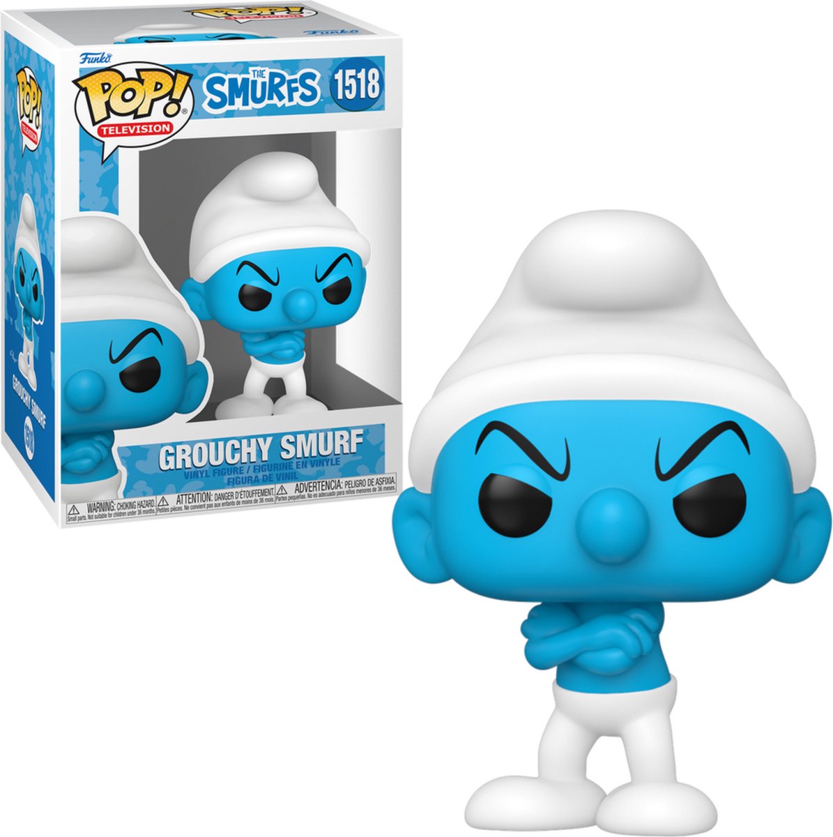 Funko-Pop! Fernsehen: Die Schlümpfe – griesgrämiger Schlumpf #1518