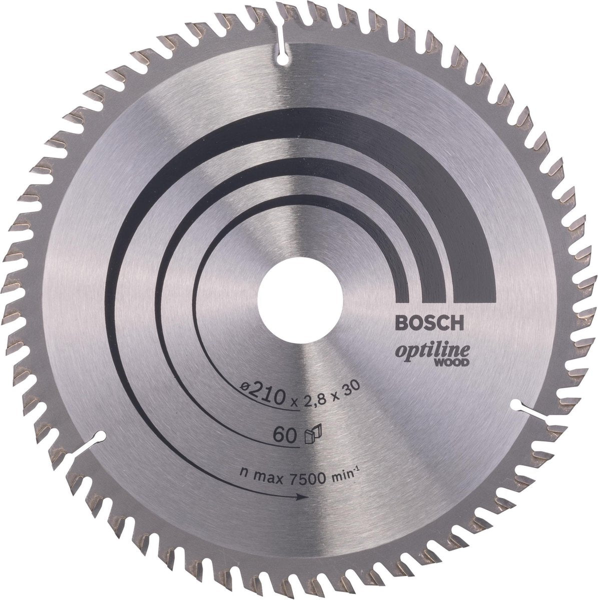 Bosch cirkzb opt 210x30x2,8 60t wz