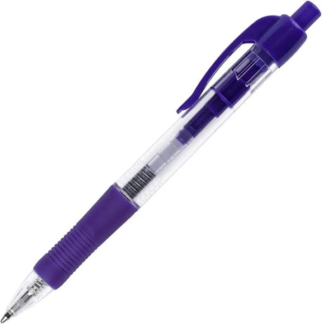 Q-Connect Kugelschreiber, einziehbar, 0,7 mm, mittlere Spitze, blau, Schachtel mit 10 Stück