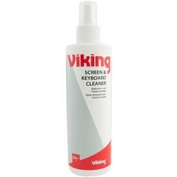 Scherm- en toetsenbordreiniger viking 250 ml