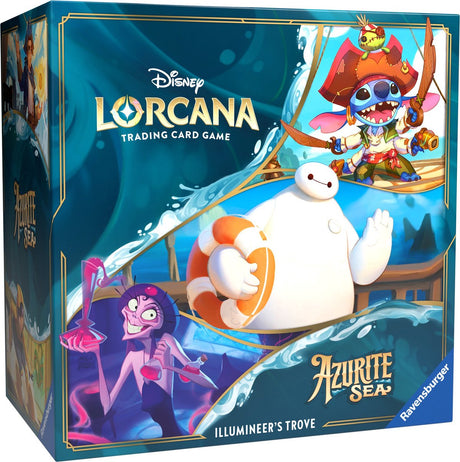 Ravensburger Disney Lorcana TCG Azurite Sea Llumineer's Trove *Englische Ausgabe* Sammelkarten