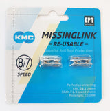 KMC Sliftschakel Missing Link 7 8r EPT Silber 7.10mm 7 8 V (2)