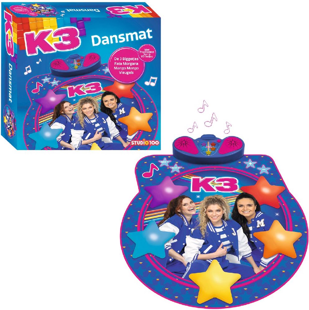 Studio 100 k3 interaktive Tanzmatte – Sport
