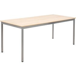 Tafel sodematub ijzer lichtbruin, zilver