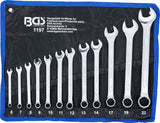 BGS Technic Ringmaulschlüssel-Satz SW 6 - 22 mm 12-tlg.