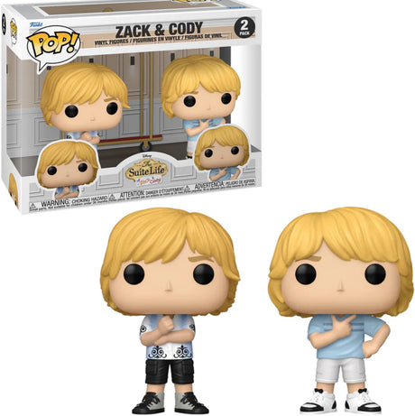 Funko-Pop! The Suite Life – Zack Cody 2er-Pack