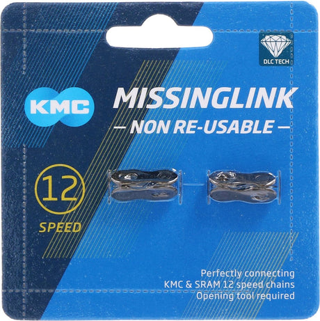 Kmc fehlendlink dlc 12 - 5,2mm - schwarz
