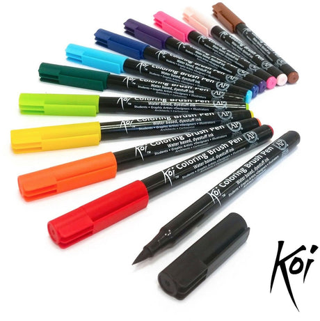 Sakura Koi Malpinselstift-Set | 12 Farben