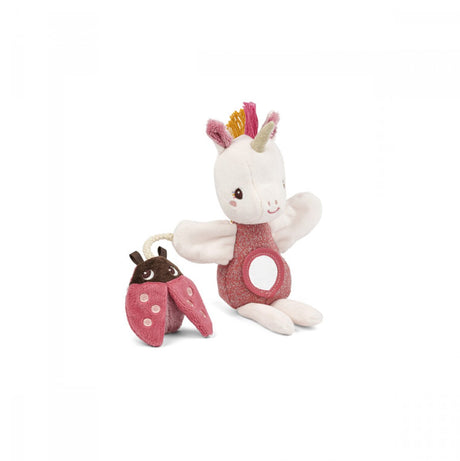 Lilliputiens – Aktivitäten-Handpuppe – Lena das Einhorn