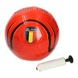Fußball Belgien mit Pumpe
