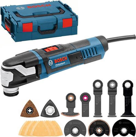 Bosch professional gop 55-36 multitool - oscillerend - 550 watt - met 11 accessoires en l-boxx