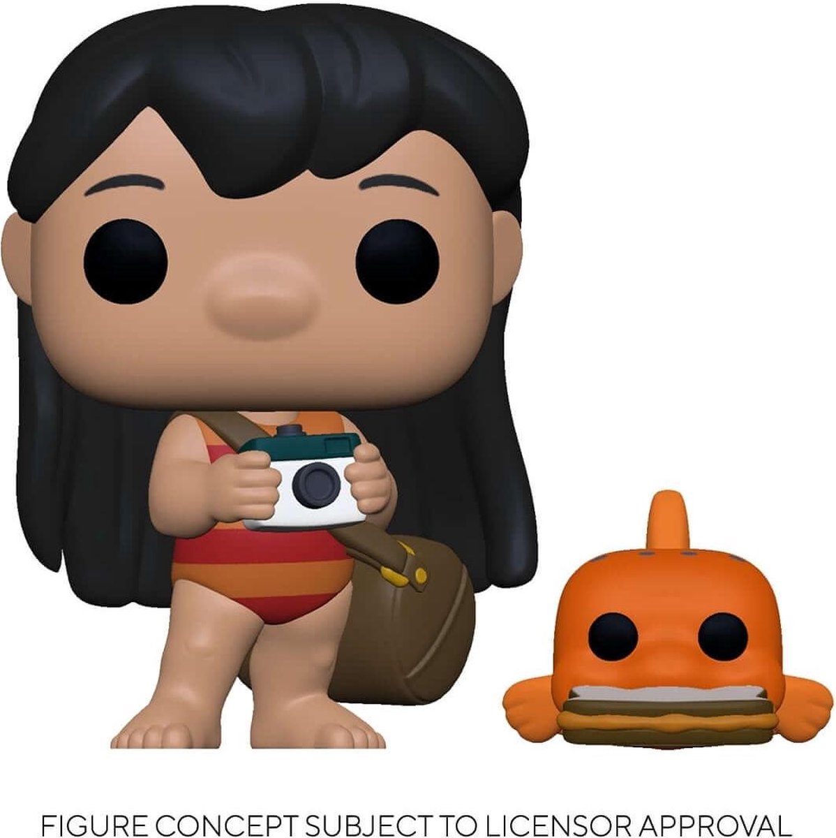 Funko Lilo Stitch Pop! Vinylfigur mit Buddy Pudge – 9 cm