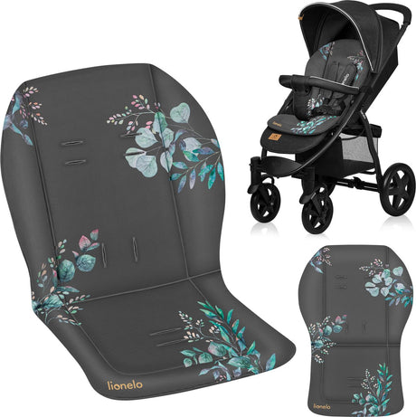 Lionelo-Sitzauflage – universeller Kinderwagen-Kisseneinsatz – doppelseitiges Design – hydrophober Stoff – flexible Passform – waschbar – angenehm weich – goldene Momente