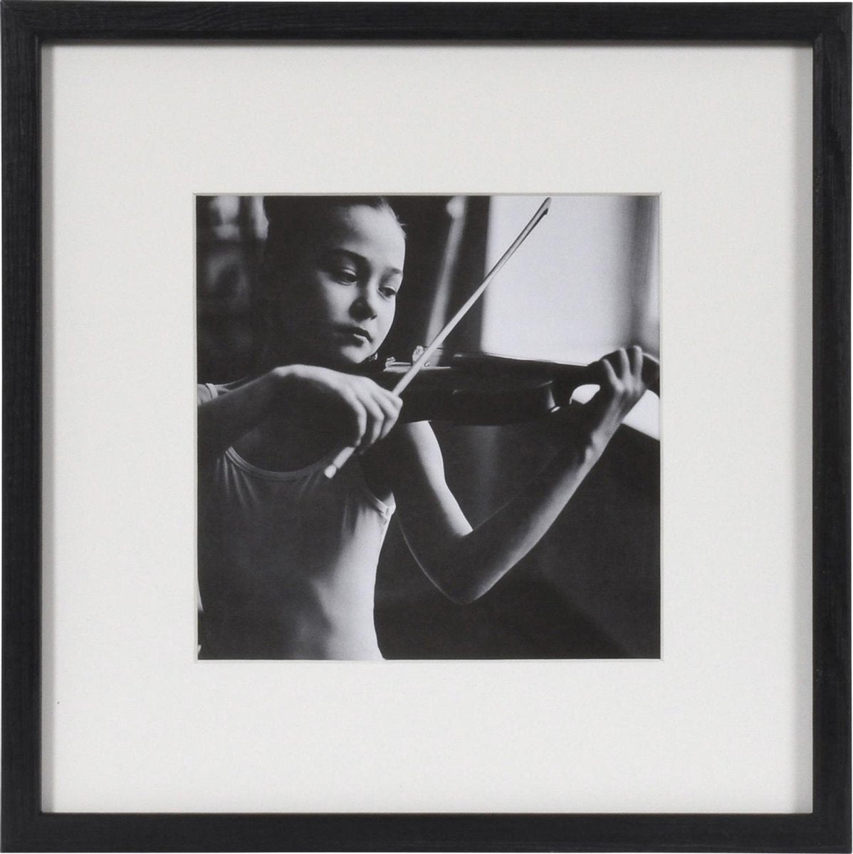 Henzo Fotorahmen – Viola – Fotogröße 20 x 20 cm – Schwarz