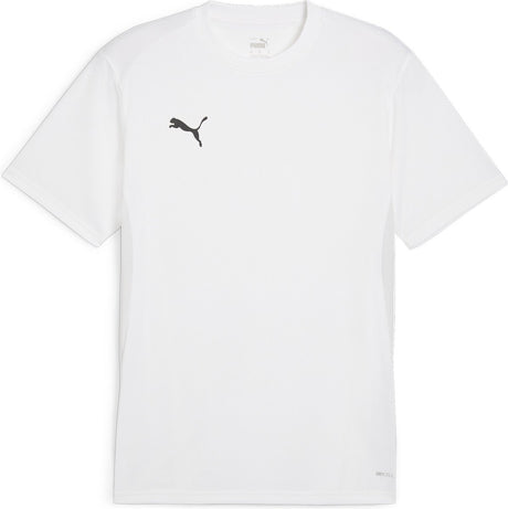 Puma Teamgoal Jersey Herren-Sportshirt – Weiß-Schwarz-Federgrau