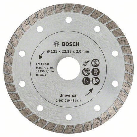 Bosch Diamantscheibe - Turbo - 125 mm