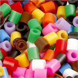 Kreativunternehmen https: www.cchobby.nl Bügelperlen-Größe-5x5-mm-Lochgröße-2-5-mm-mittel-Standardfarben-1100-Stück-1-Box