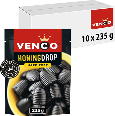 Venco Honig-Lakritz-Standbeutel (10x235gr)