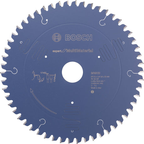 Bosch - Kreissägeblatt-Experte für Multimaterial 210 x 30 x 2,4 mm, 54