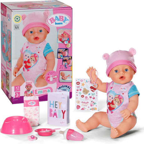 Baby born Emma - Babypuppe 43 cm