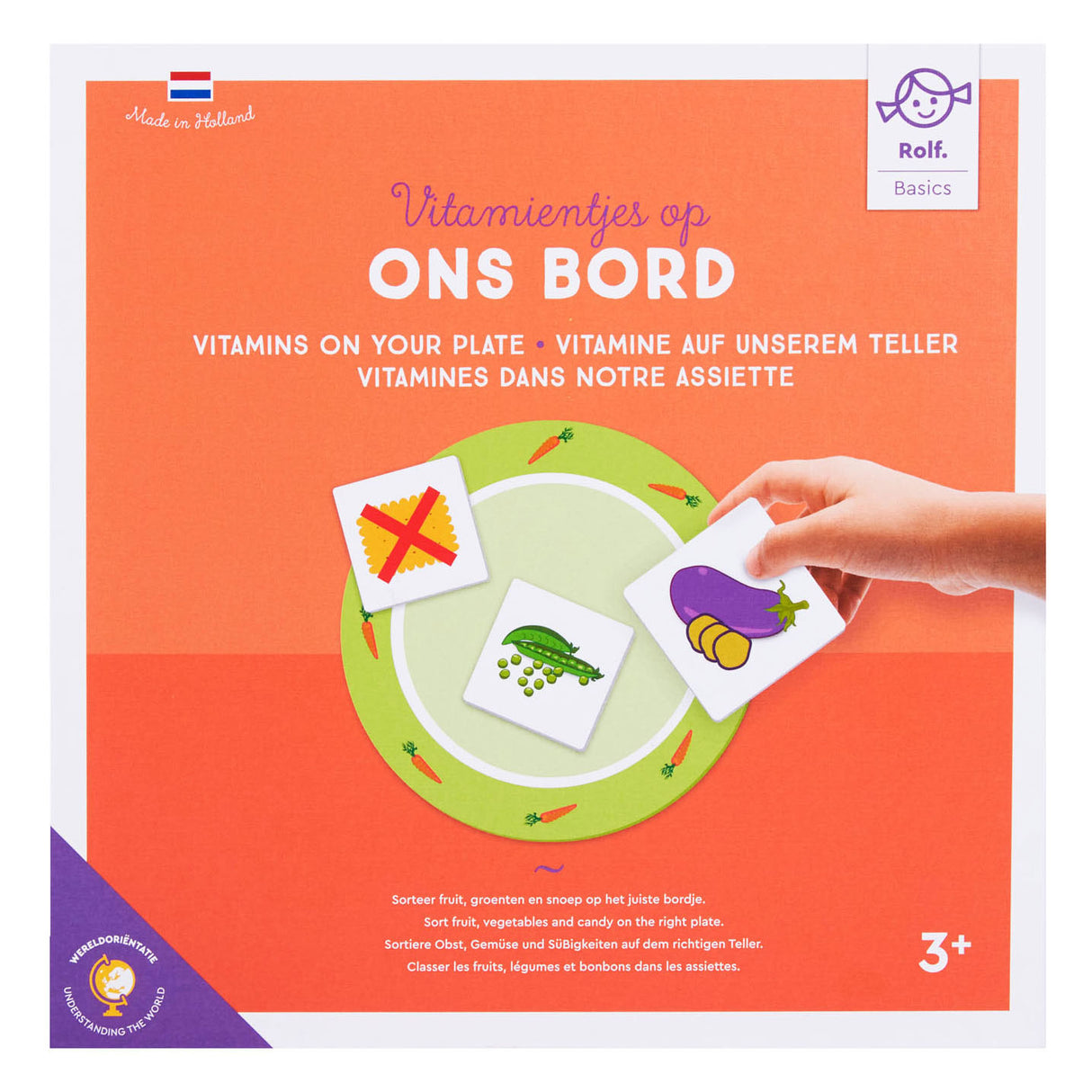 Rolf Basics – Vitamine auf unserem Teller-Memo- und Sortierspiel