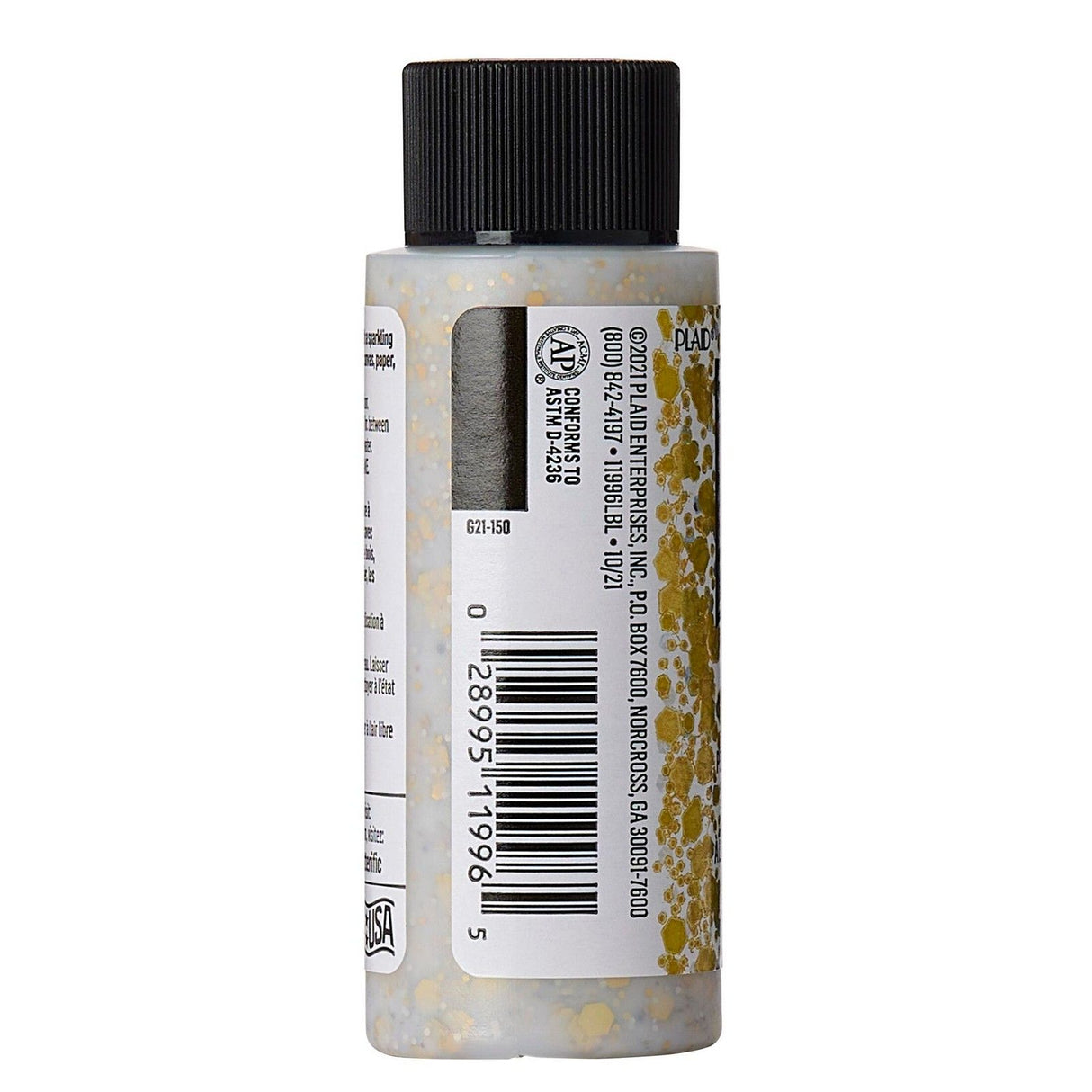 Folkart • glitzernde Pop-Acrylfarbe „Golden Treasure“, 59 ml