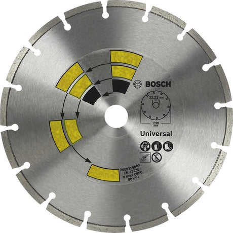 Bosch Zubehör Diamantscheibe Universal | 125 mm – 2607019475