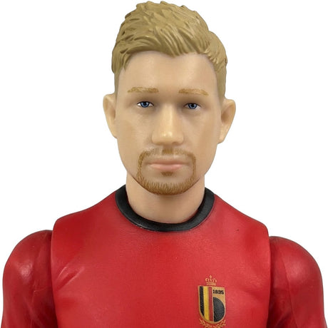 Megableu Actionfigur Red Devils – Kevin de Bruyne – Fußballpuppe mit beweglichen Gliedmaßen – offizielles Merchandise