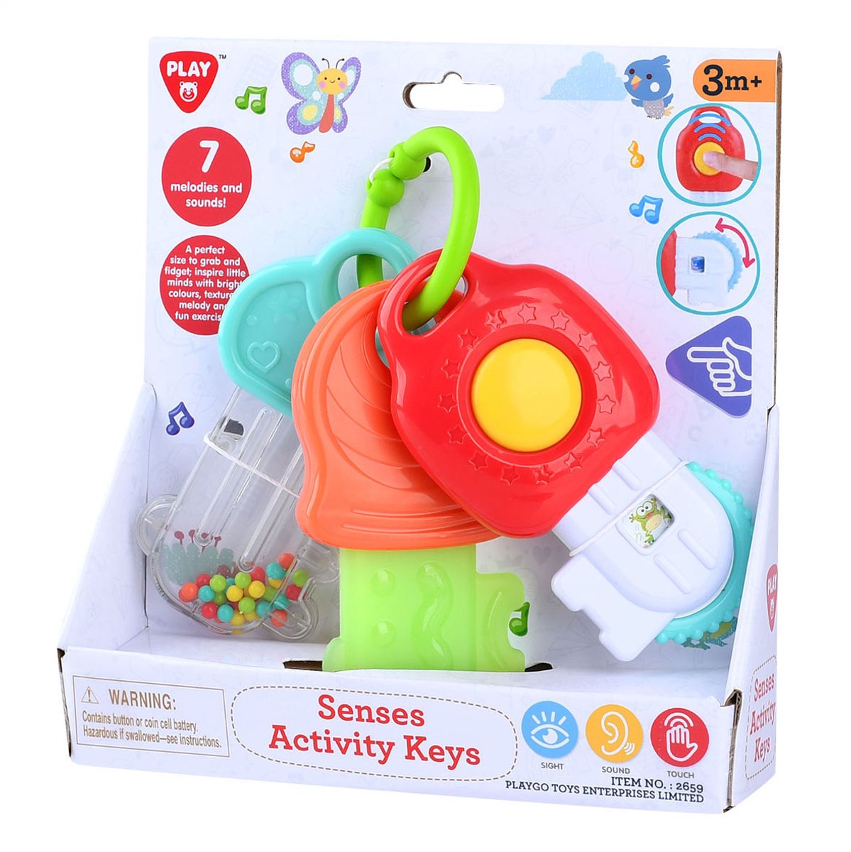 Playgo Baby-Aktivitätstasten mit Sound