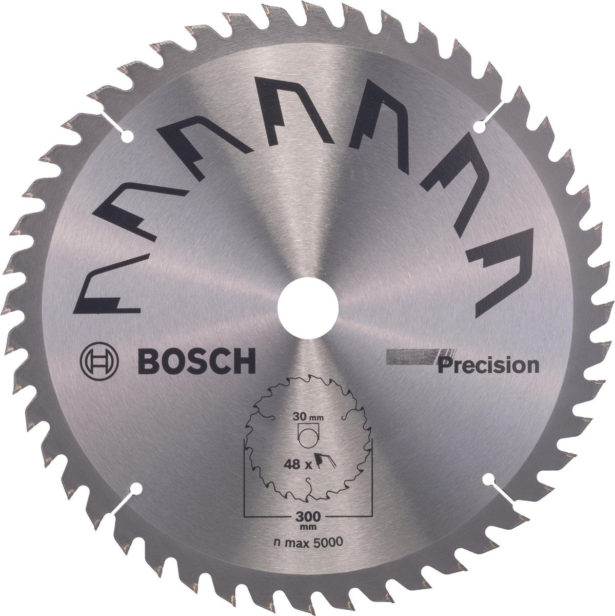 Bosch cirkelzaagblad precision - 300 x 30 x 3,2 mm - 48 tanden