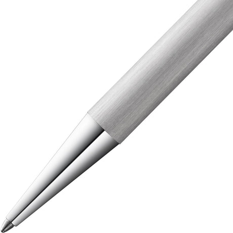 Lamy Scala Kugelschreiber 251 – Edelstahl gebürstet, satiniert mit Drehmechanismus – inkl. M 16 Großraummine in Schwarz