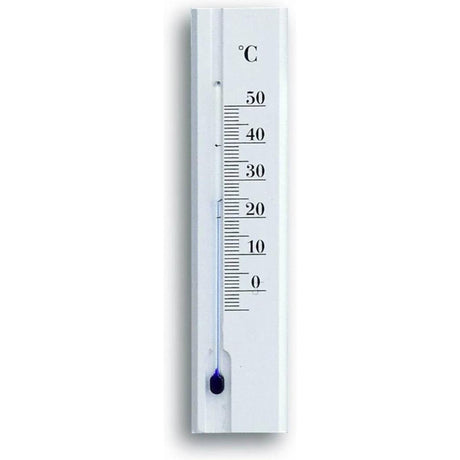 Tfa Dostmann Innenthermometer Buche 15cm weiß