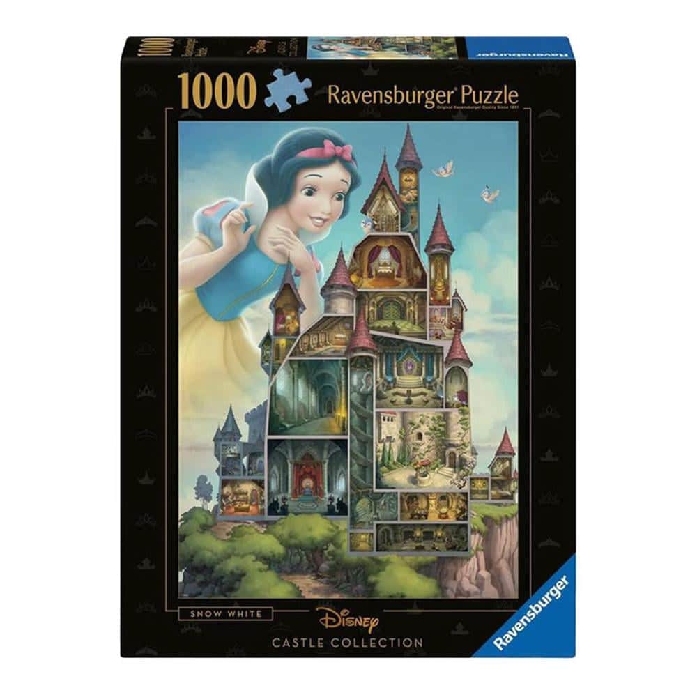 Ravensburger Puzzle Disney-Schlösser Schneewittchen, 1000 Teile.