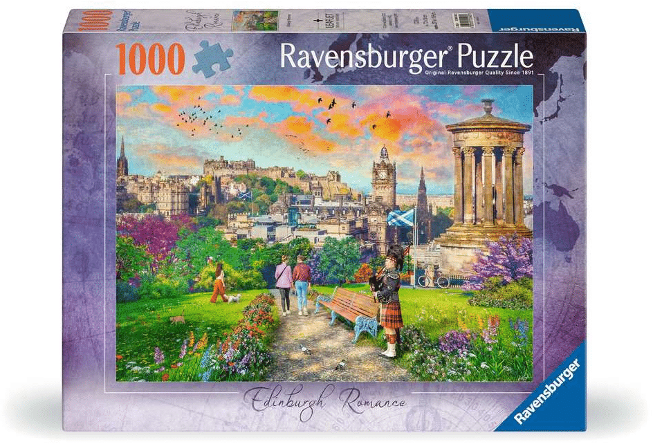 Ravensburger Puzzle Edinburgh Romance - Puzzle - 1000 Teile