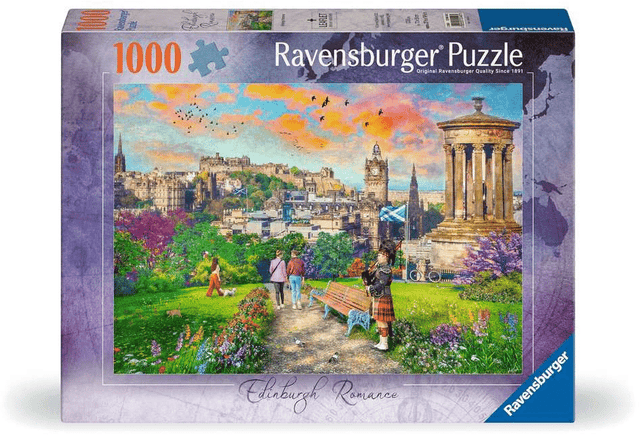 Ravensburger Puzzle Edinburgh Romance - Puzzle - 1000 Teile