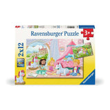 Ravensburger Puzzle Prinz Prinzessin 2x12st