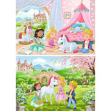 Ravensburger Puzzle Prinz Prinzessin 2x12st