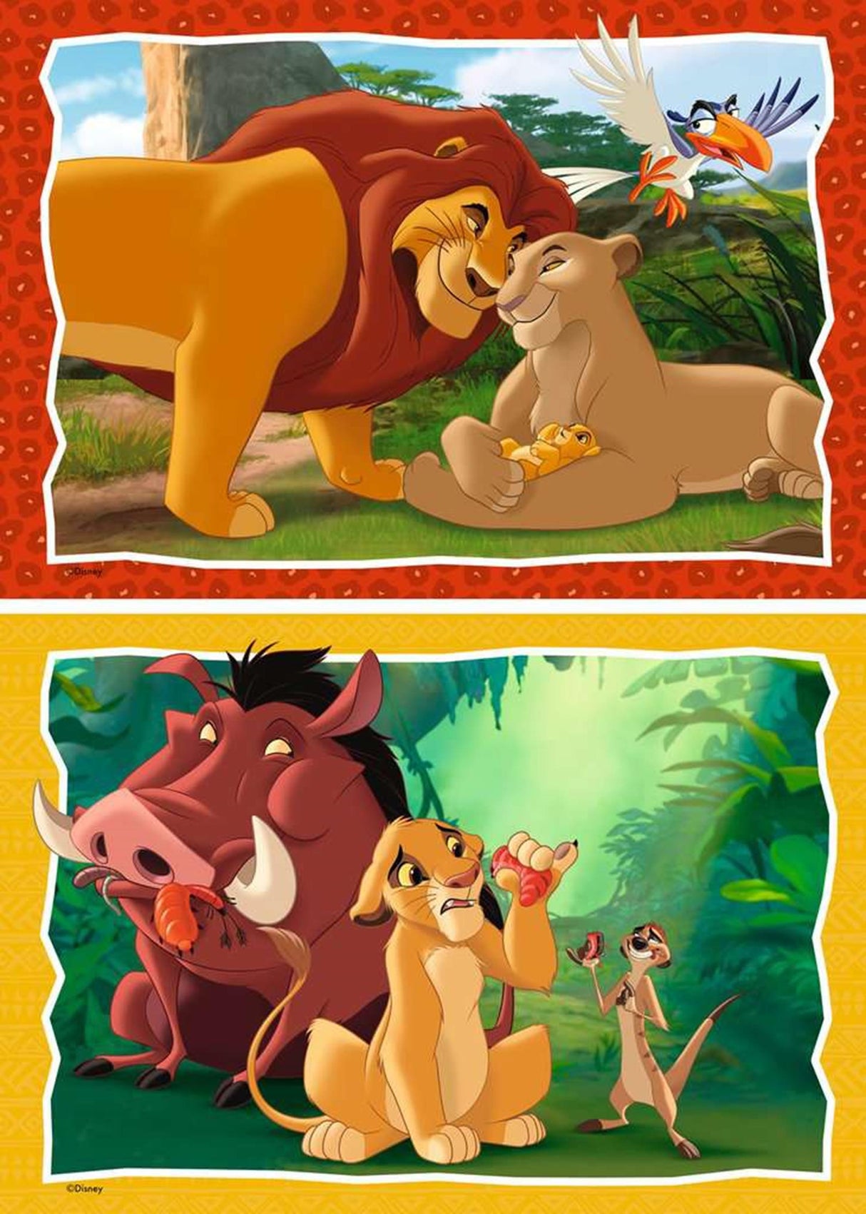 Ravensburger Jigsaw Puzzle Lion King, 2x24st.
