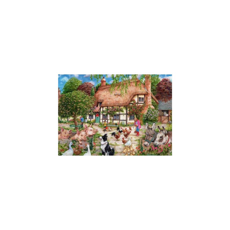 Ravensburger Puzzle Cottage Farm - 1000 Teile.