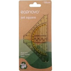 Geodriehoek econovo 2010100 Kunststoff 16 cm