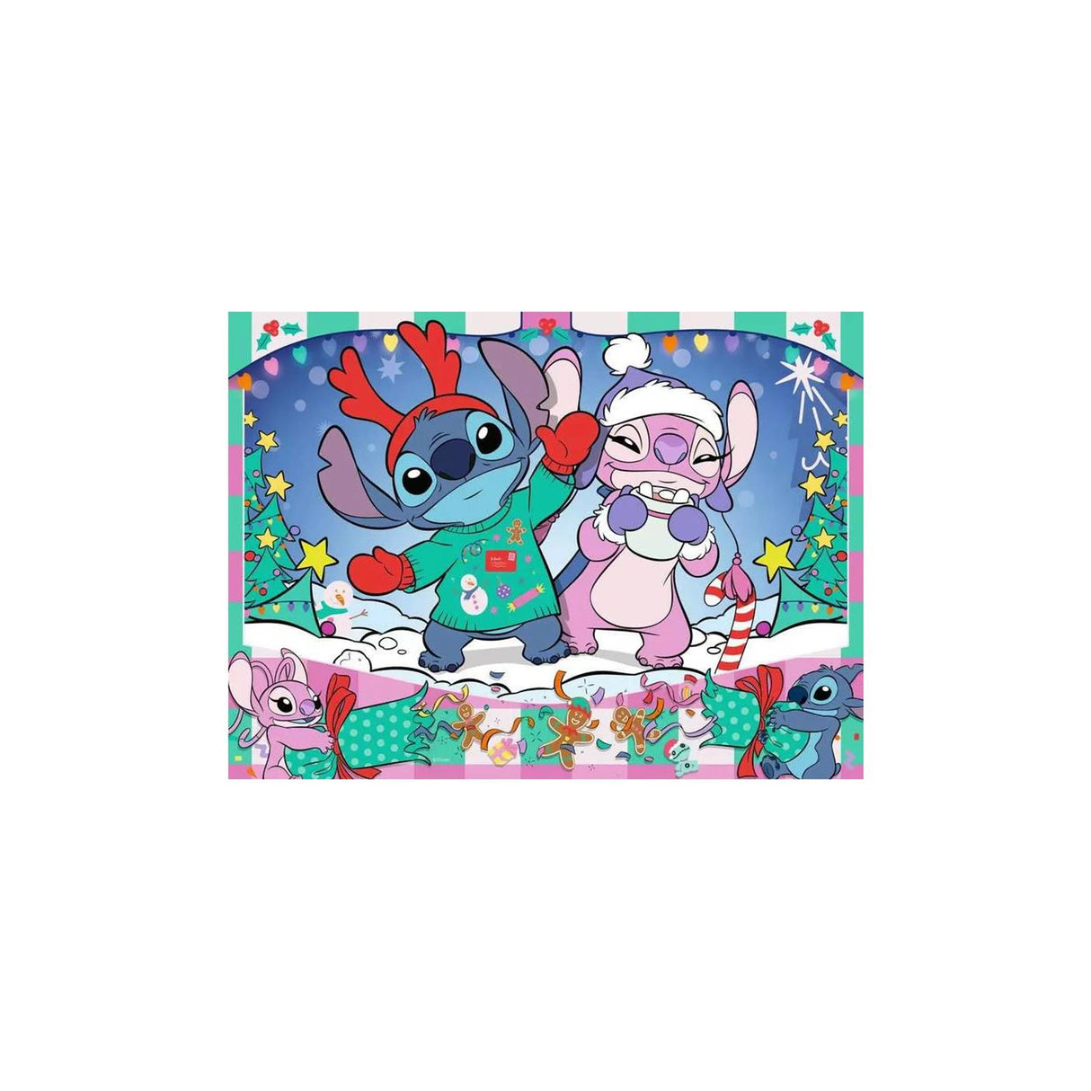 Ravensburger Puzzle Disney Stitch Weihnachten 100 Teile