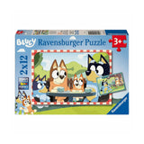 Ravensburger Puzzle blau 2x12 Teile