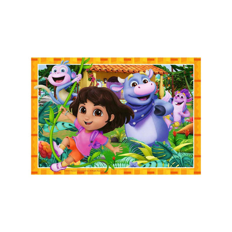 Ravensburger Puzzle Dora die Entdeckerin Wir schaffen das! - 2x12Stk.