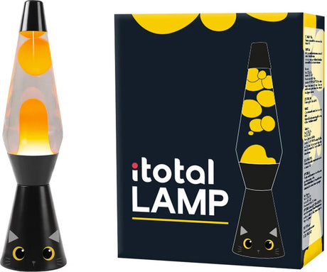 I-total - Lavalampe schwarze Katze
