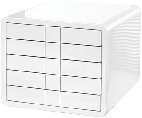 Han Kommode – i-box – 5 geschlossene Schubladen – weiß – ha-1551-12