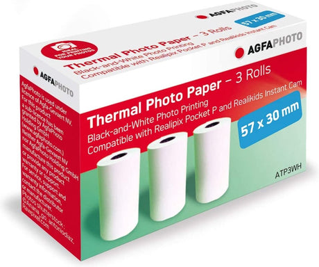 Agfaphoto atp3wh Fotopapier für Fotodrucker 3 Stück(e)