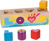 Goki Holzsortierbox Formsortierer Liebe