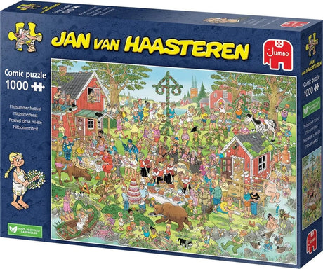 Jan van Haasteren - Mittsommerparty - 1000 Teile Puzzle - Puzzle