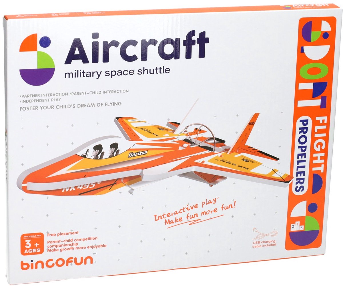 Lobbes Toys BV Bauset Flugzeug mit funktionierendem Propeller