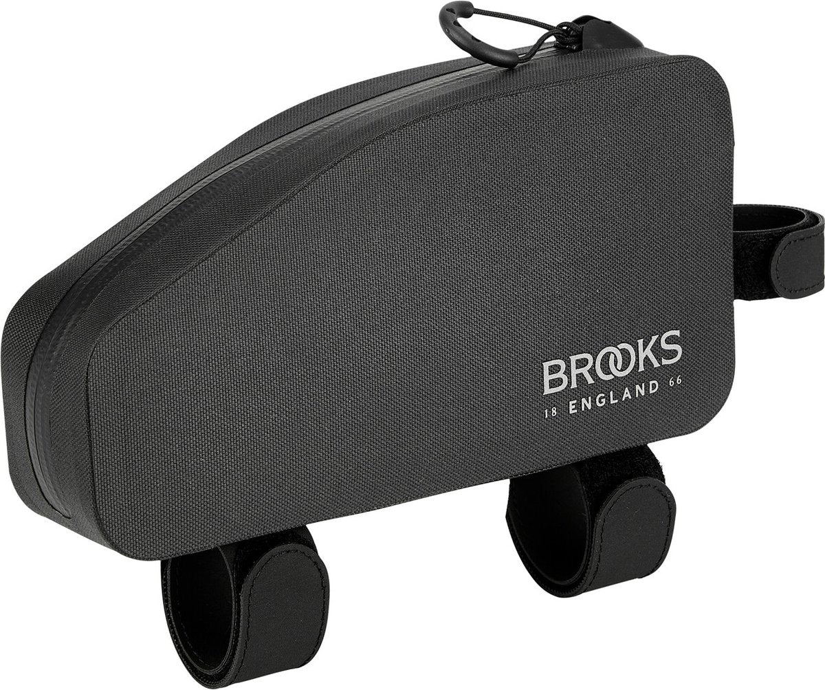 Brooks Scape Top Tube Bag – Wasserdichte Rahmentasche – Schwarz – Fahrradzubehör